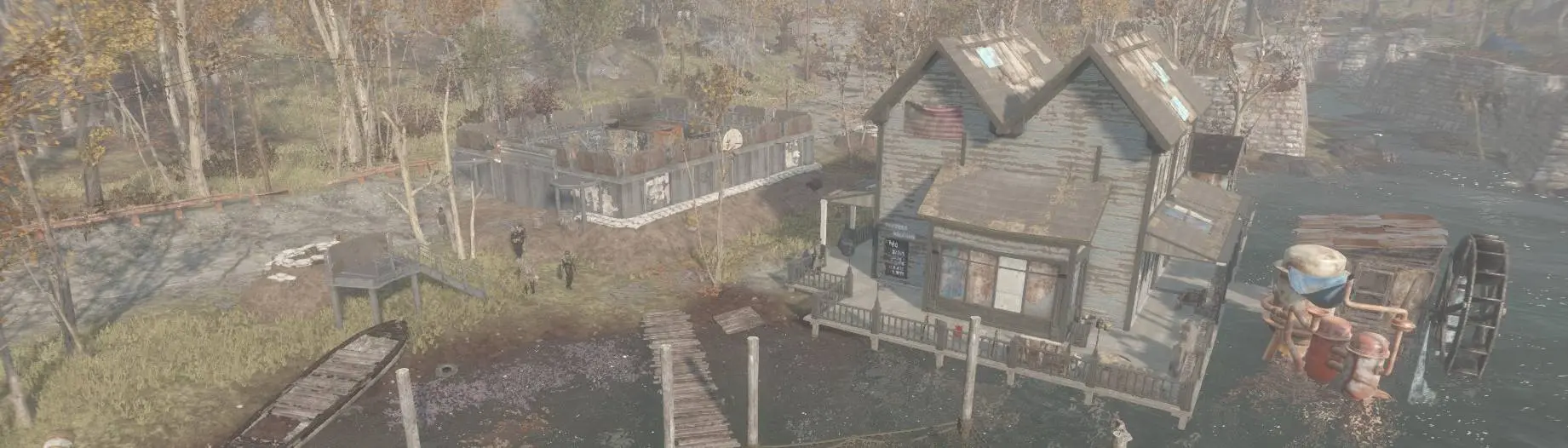 Brotherhood Checkpoint at Taffington Boathouse at Fallout 4 Nexus ...