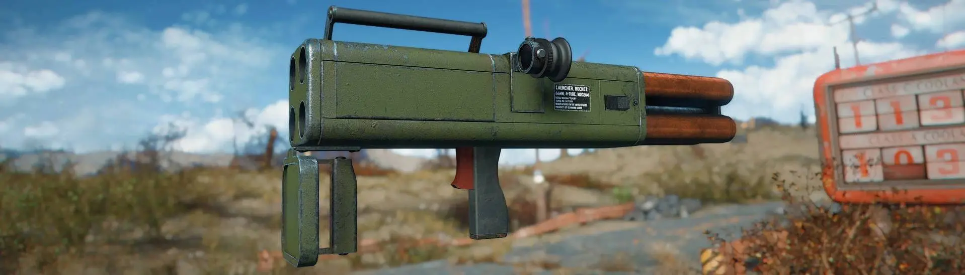 The Incendiary Launcher (M202 Flash) - RU at Fallout 4 Nexus - Mods and  community