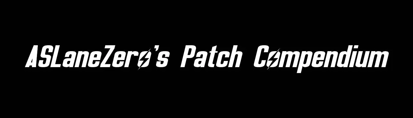 ASLZ's Patch Compendium at Fallout 4 Nexus - Mods and community