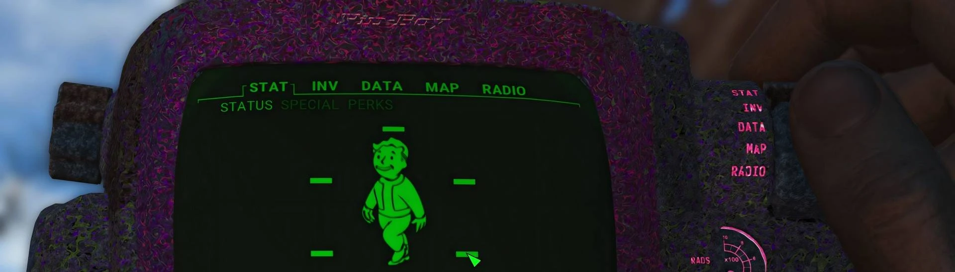 Living Pip-Boy -Biological Skin Pack- at Fallout 4 Nexus - Mods 