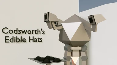 I do not think making a 3D render of Codsworth holding some hats was worth it