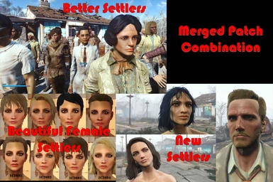 Better Settlers - The New Settlers - Beautiful Female Settlers Merged Patch