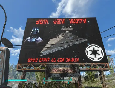 star wars signage