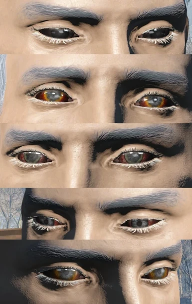 Optional - ghoul eyes