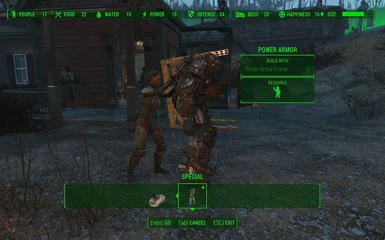 Move Store and Assign Settlers to Power Armor