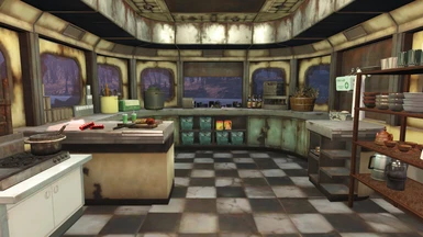 Diner Kitchen from Front