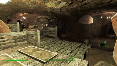 Hidden Fallout Bunker Shelter Back