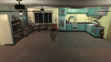 Prewar House Lab Medical Area Front