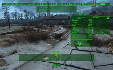 Clamps Build Menu