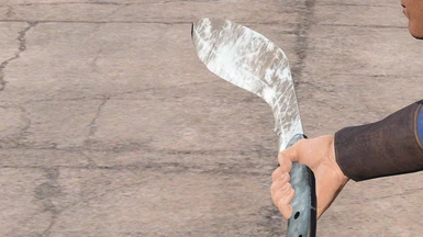 Kukri Optimized Textures 3rd Person Swing