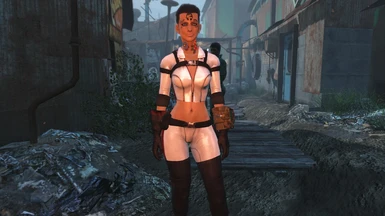 Classic no helmet Nuka-girl outfit