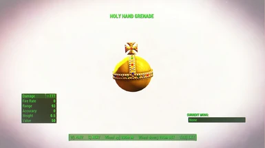 fallout holy hand grenade