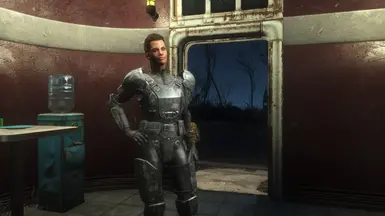 under Urban Splatter combat armor