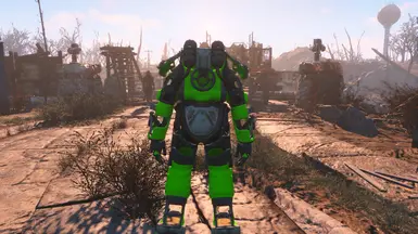 Power Armor Frame Coloful Re Textures
