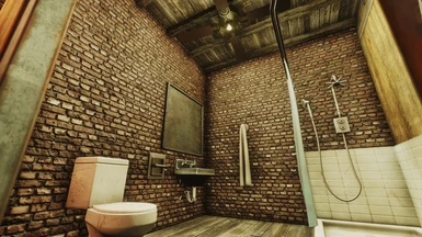 alternate walls ver bathroom