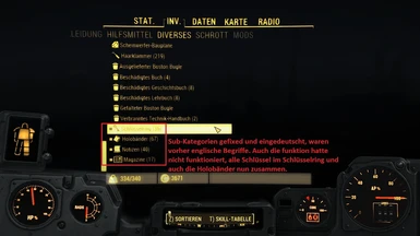German Item Sorting Gis Update Auf V2 3 Patch V 1 5 Automatron Far Harbor Und Neue Features At Fallout 4 Nexus Mods And Community