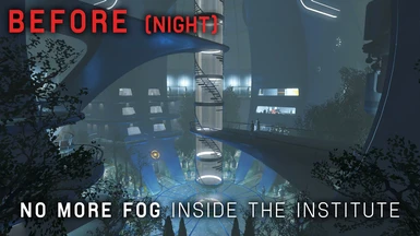 No Fog inside the Institute Before Night