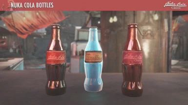 Fallout Original Nuka Cola Victory Quantum Classic Full Bottles