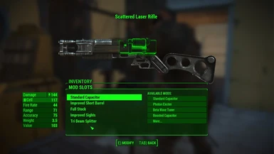 fallout tri beam laser rifle