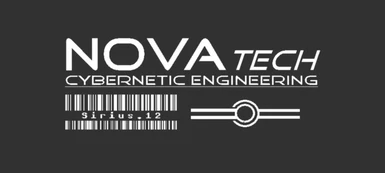 NovaTech Logo on Nexusgrey