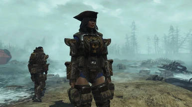 A conversion on the new marine armour from the new DLC Far Harbor.