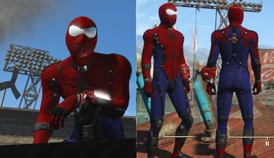 Spider-man suit updated