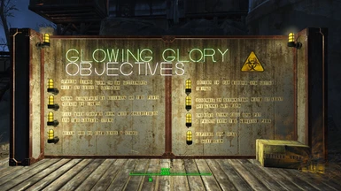 Glowing Glory Objective Board