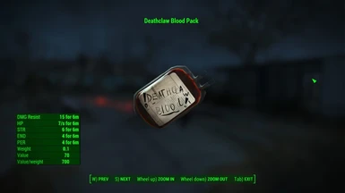 fallout 4 blood pack