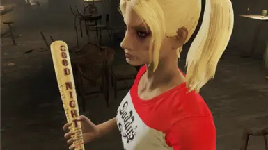 Harley with Bat
