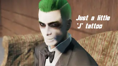 Joker tattoo