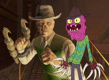 diablo 4 joke Terry Morty  4 Outfits and Scary at Rick  Fallout Includes