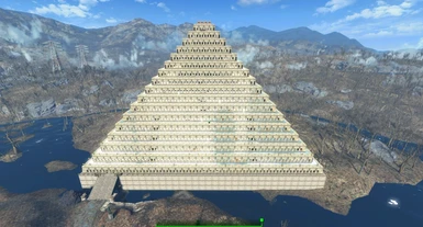 Thanks for this mod: Bunker Pyramid