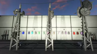 Electrical System Recolor   Metal Pylons