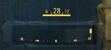 Player HUD in Power Armor