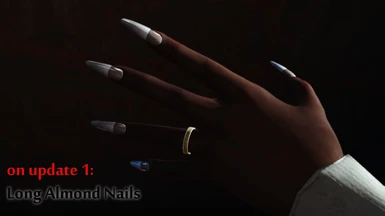 Long Almond Nails