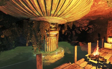 cave - added water from Build Your Own Pool mod