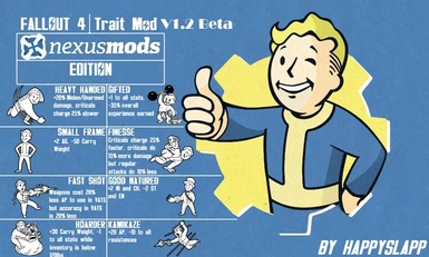 Fallout trait mod logo Nexus