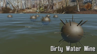 Floating Water Mines
