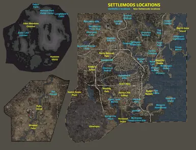 Settlemods Collection - 15 new settlement locations at Fallout 4 Nexus ...