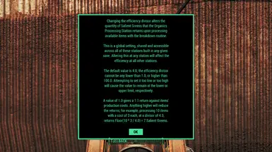 17 - Help Message - Efficiency Divisor - V0-2-0
