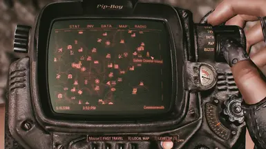 Location on Pip Boy