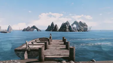 View of the Island from the Salem Pier