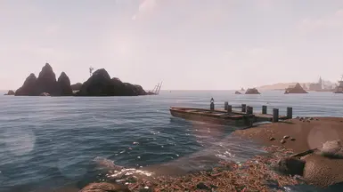 View of the Island from the Salem Pier