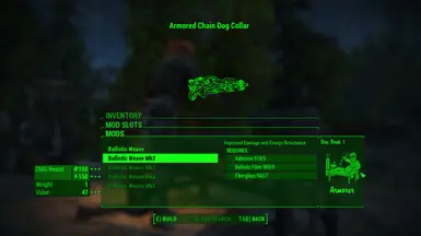 BBW- Better Ballistic Weave at Fallout 4 Nexus - Mods and community