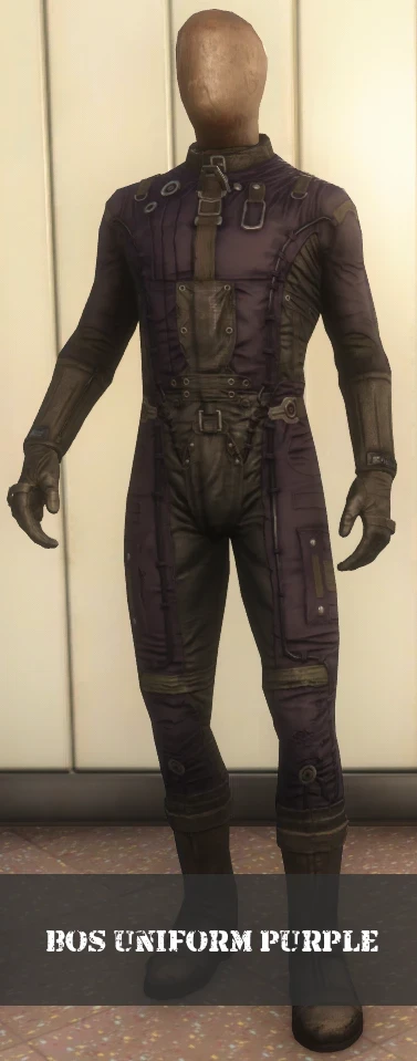 BOS Uniform Purple