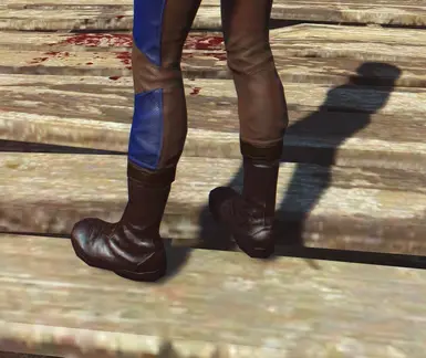 Female Vault Suit Boots