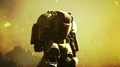 Institute Power Armor in the Glowing Sea