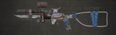Handmade Revolver Header