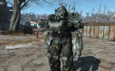 T-60 Power Armor Camouflage Retexture - StandAlone at Fallout 4