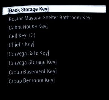 Key Brackets